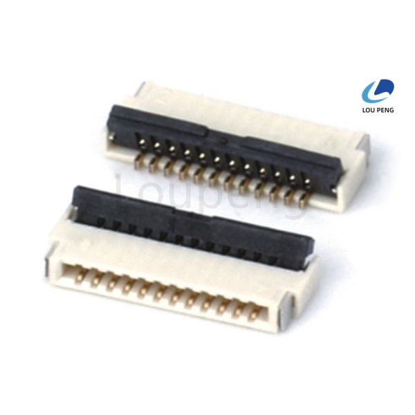0.5mm Pitch FPC Board to Board Connector Gold Plating Electrical Connection Flexible Printed Circuit Interface