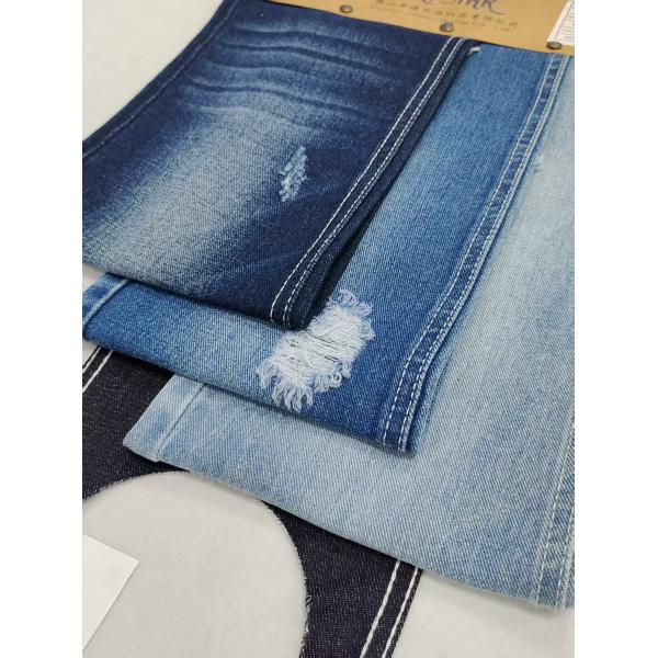 Style TWILL Polyester de coton 178-180cm Tissu en denim pour les femmes Jeans 9,3 oz