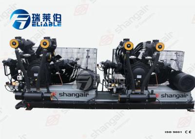 PET Bottle Blowing 30 Bar Air Compressor Cast Iron Cylinder Head Low Noise