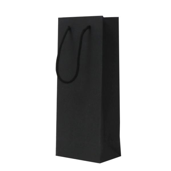 Two bottles wine packaging red fancy paper hot stamping wine paper bags