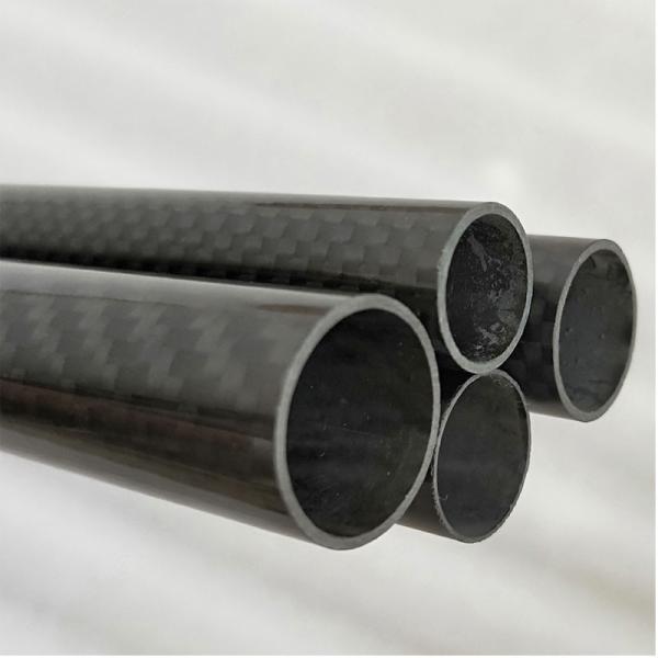 Sarja modular redonda 0.5mm - 20mm do tubo 3K da fibra do carbono