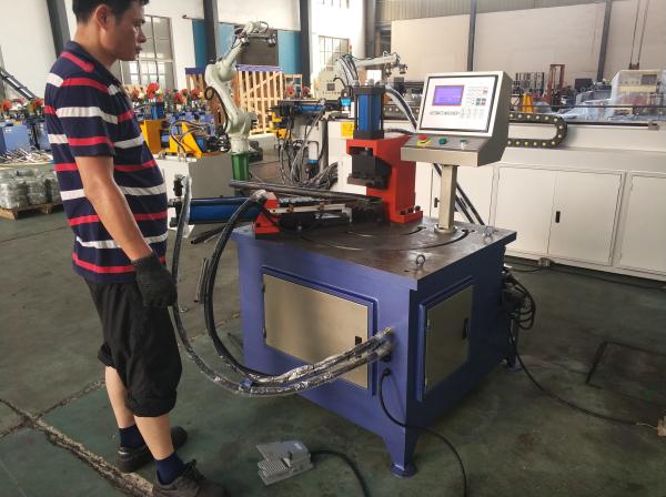 CH80 7.5kw Pipe Notching Machine Single Head Precision Punching Machine
