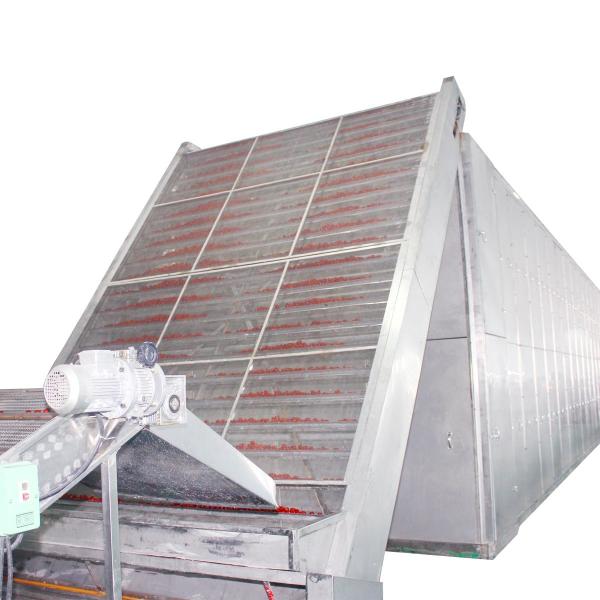 Dehydration Automatic Mesh Belt Drying Machine 400kg/ H 1.1kw Color Retention