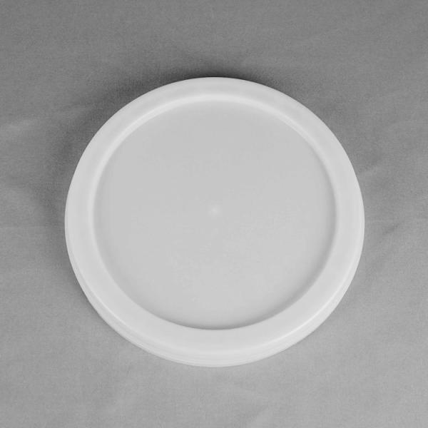 Balde de pintura de plástico branco à prova de vazamento de 2 kg