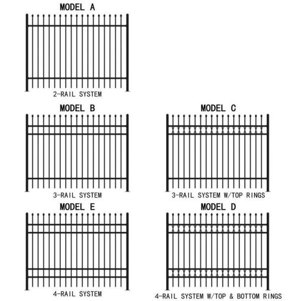 best metal fence
