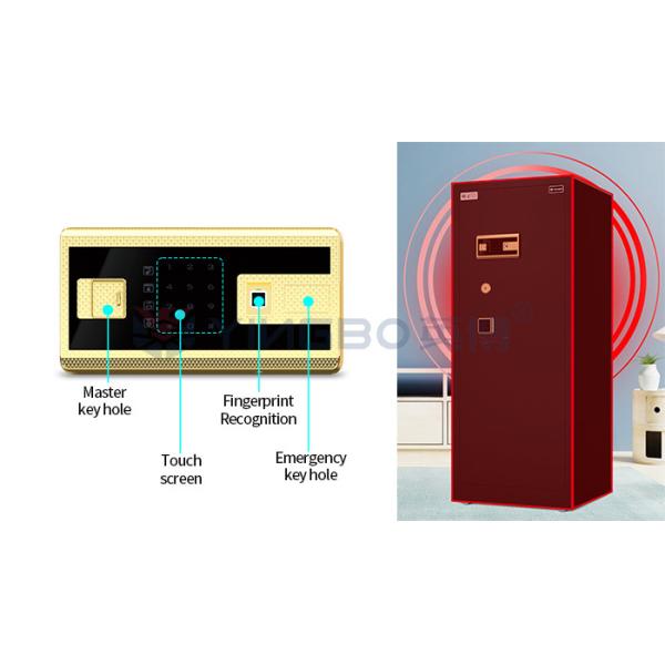 Dual Alarm Luxury Smart High End Jewelry Safe Solid Steel 170kg Watch Safe With Winder