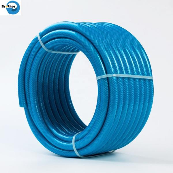 Hot Sale Clear Plastic PVC Pipe Fiber Reinforced Braided Water Hose PVC Hose