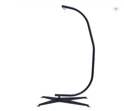 Bedroom C Shape Metal Hanging Chair Stand Easy Installation And Maintenance