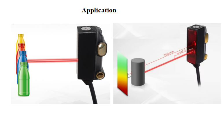 Miniature Diffuse Reflective Photoelectric Sensor Anti Interference