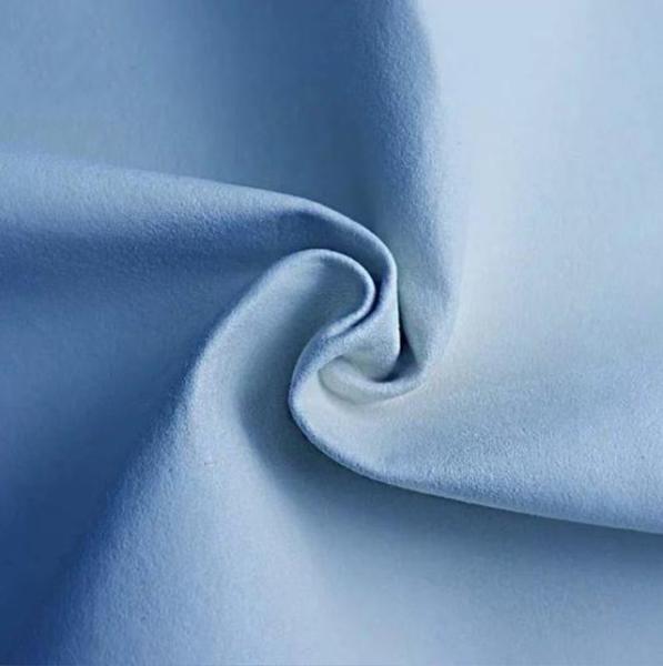 Matériau en cuir suédé synthétique à la pointe de la mode, microfibre, personnalisable