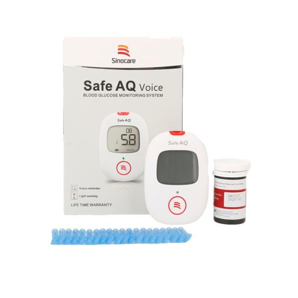 Automatic Applying Blood Glucose Strips , 30 - 60% Hct Diabetes Meter Test Strips
