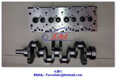 O eixo de manivela de Isuzu 4jb1 4ja1 4he1 4hf1 4hg1 4hk1 usou-se/eixo de manivela novo para Isuzu 4hf1 NPR Nkr Tfr