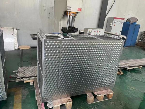 Energy Saving Heat Exchange Pillow Plate For Ice Machine Chiller
