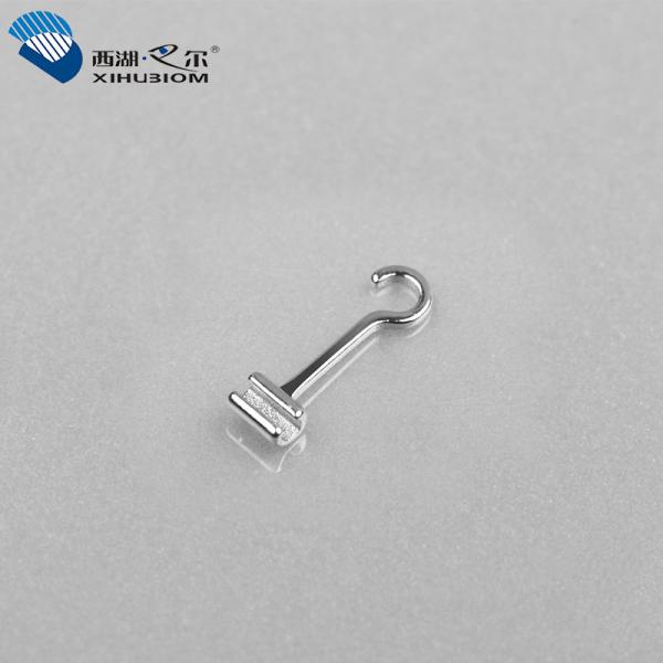 Class I Instrument Silver Orthodontic Accessories Crimpable Hook Implant
