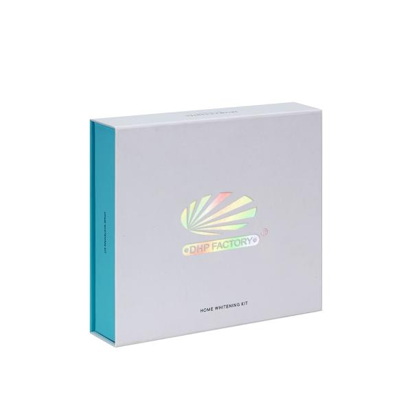 Cardboard Magnetic Retainer Case With Paper Insert Tray For Clear Aligner Storage Box