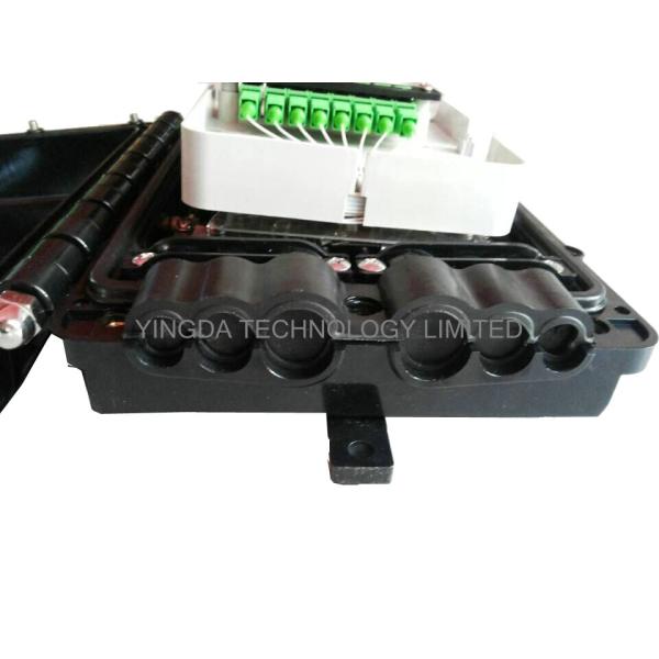 Corps de boîte aérien 1 x de câble optique de fibre diviseur nu de PLC 2 pour les fibres Bunchy 8 noyaux