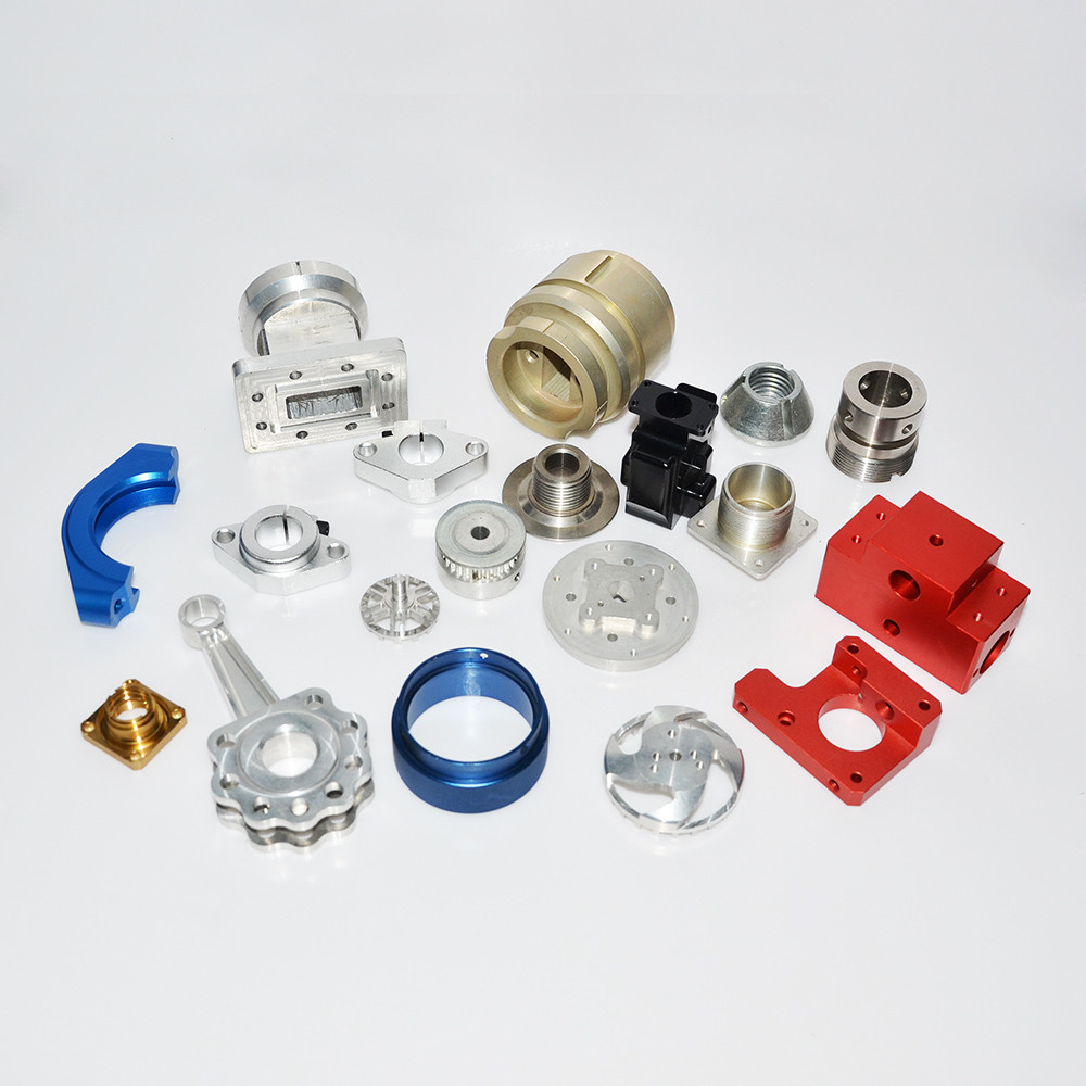 Поворачивая части CNC автозапчастей 0.001mm CNC токарного станка алюминиевые филируя