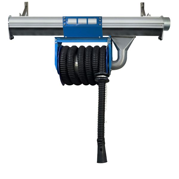 Semi Auto Exhaust Spring Hose Reel System Car Accessories Dust Exhaust System