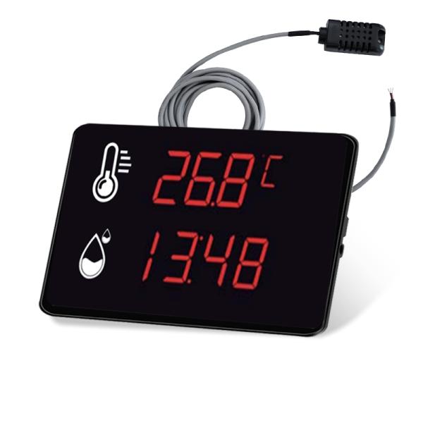 Waterproof Probe Digital ThermometerDigital Thermometer with Probe High Accuracy External Sensor for Sauna Room Greenhouse Use