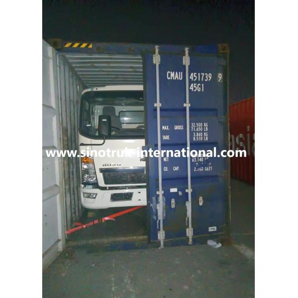 White Tipper Dump Truck , Howo Tipper Truck Right Hand Drive