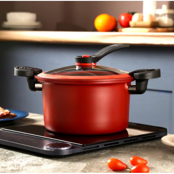 Домашняя ручка нержавеющей стали герметической электрической кастрюли кухни пользы не