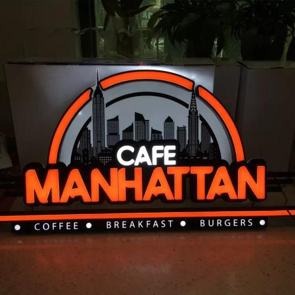 Satom Customize Coffe Drink Brand Indoor Neon Signs Light