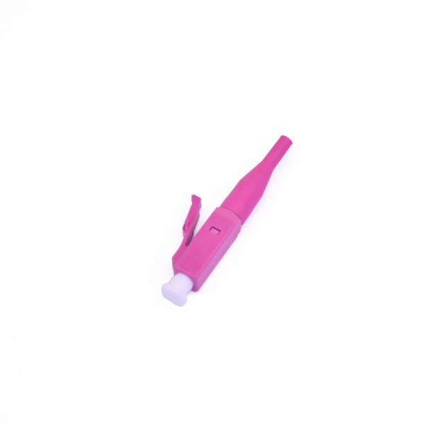0.9mm connecteur LC PC tout plastique en PEI Simplex Duplex pour FTTH à faible perte