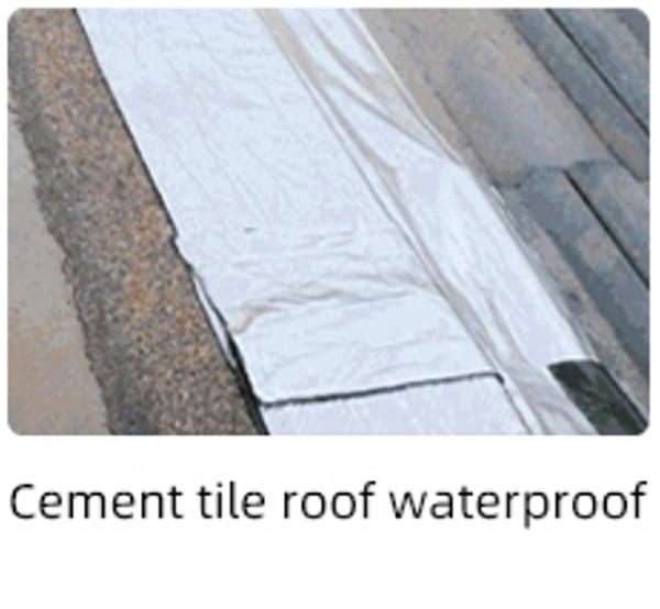 Waterproof Car Roof Aluminum Foil Self-adhesive Bitumen Tape for Roof Crack Repair