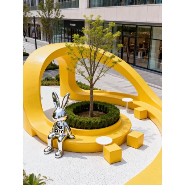 Contemporary Urban Public Space Installation - Modern Art Sculptures for City Squares, Plazas & Parks