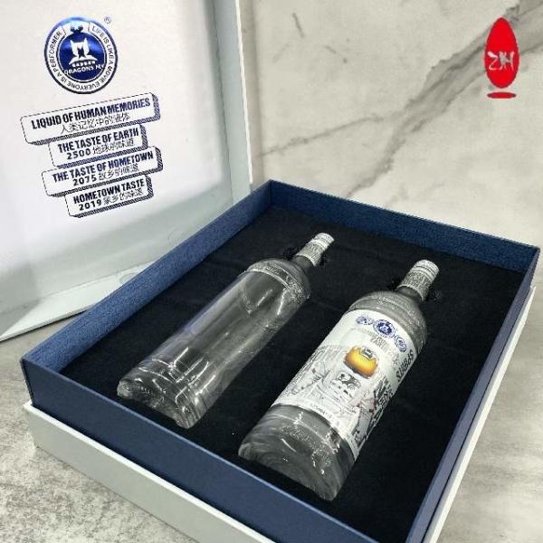 OEM ODM Paper Gift Packaging Box Custom Logo For Wine Bottle
