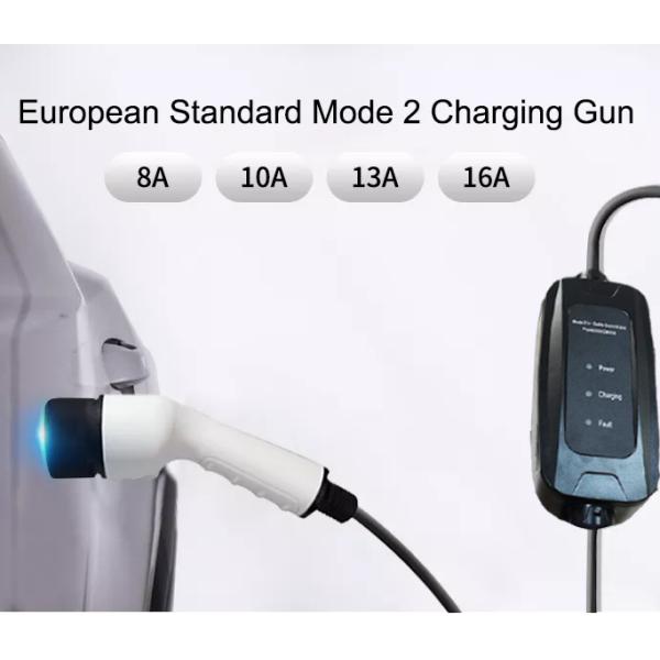 3.5KW 16A Type 1 Portable Ev Charger Box AC Car Charging Electric Vehicles Stations