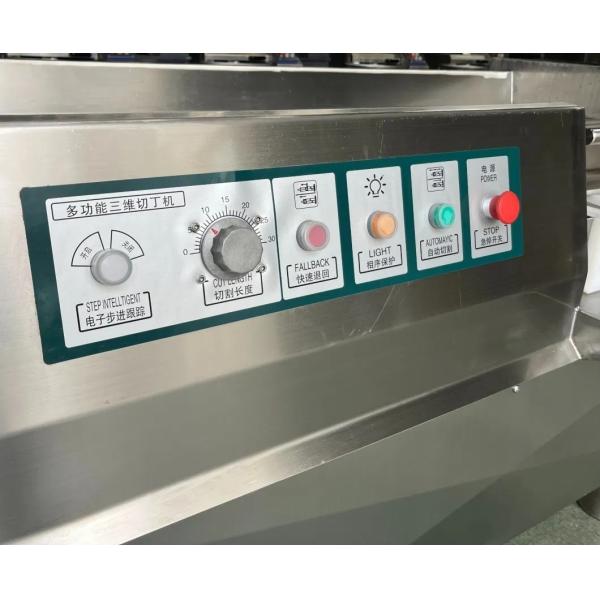 Meat Cutting Machine with Full Automatic Meat Trimming and Stainless Steel Blades