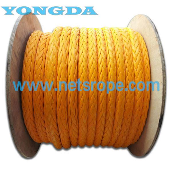 Strong 4mm Braided UHMWPE Fishery Rope/Lead Rope for Fishing Ship/Trawling/Trawl Fishing