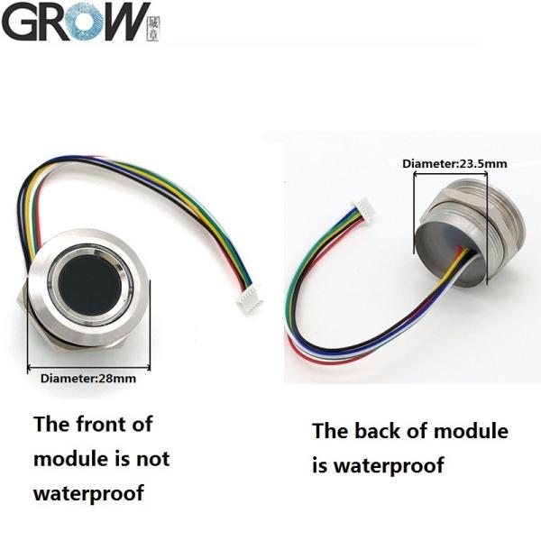 GROW K219-A+R503 Программируемый отпечаток пальца Инфракрасная панель управления Реле управления Временным переключателем