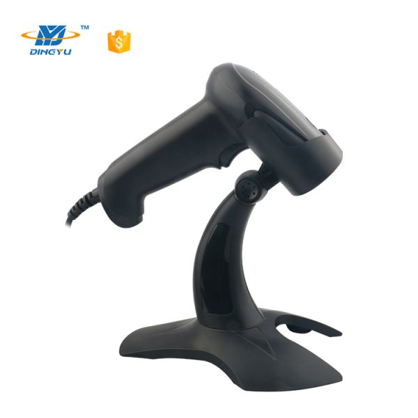 High-Speed 300 scans/sec 32-Bit 640*480 CMOS 2D Handheld Barcode Scanner with Bluetooth for Supermarket POS