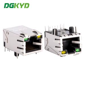 RJ45コネクタ 100Mbps内蔵トランスネットワークポート シングル列ピン DGKYD311B031DB2A4D