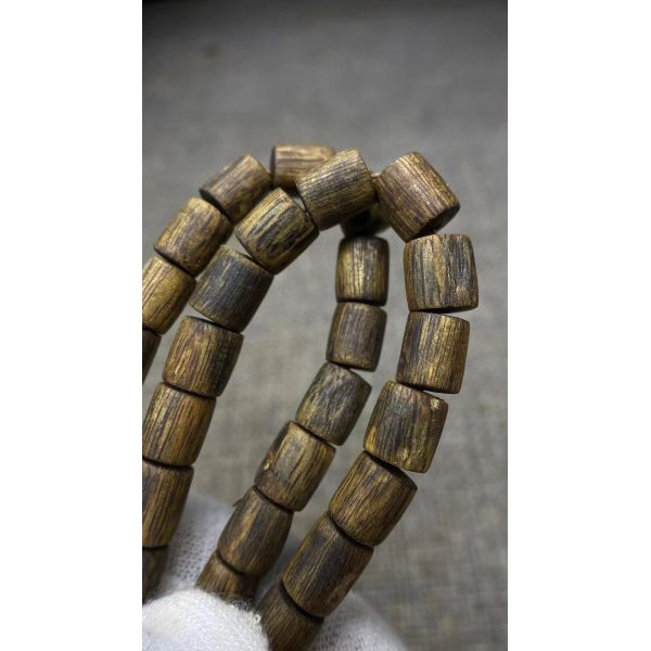 Cooked Knot Chess Nan Agarwood Bead Bracelet  Women'S And Men'S Underwater