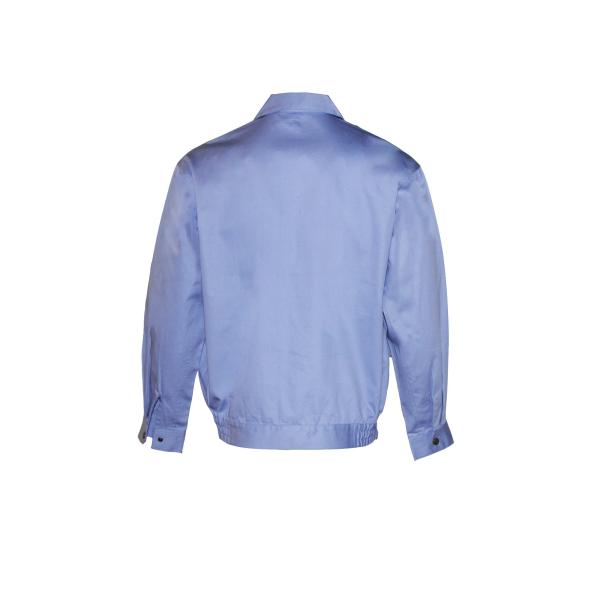 240GSM Cotton 100% Twill 2/1 Long Sleeves Suit Blue Collar