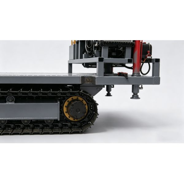 Heavy Duty Sealed Steel Crawler Support Assembly Mud Proof Low Wear Modular Design