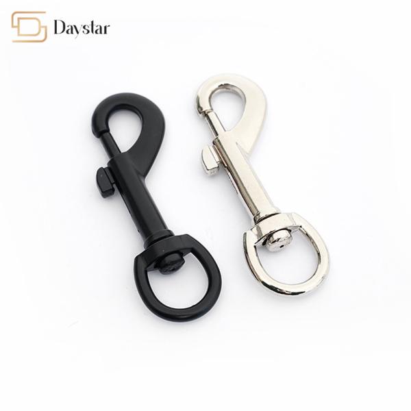 Heavy Duty Metal Swivel Snap Hooks Pet Buckle , Trigger Clip Dog Leash Hook