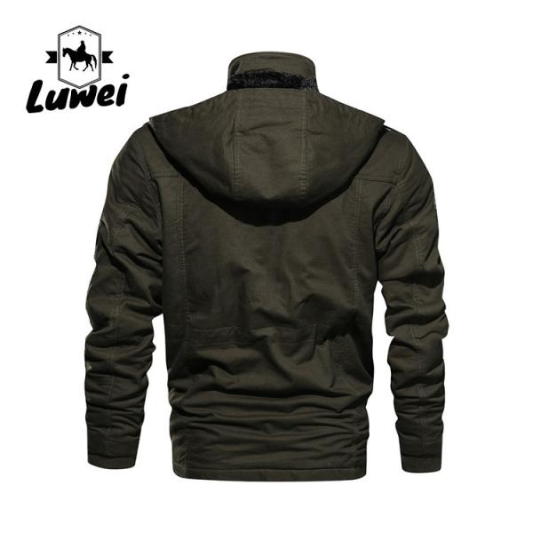 Winter Casual Coats Men Slim Thick Pilot Utility Male Jaket Windbreaker Hombre Cotton Plus Size Jackets