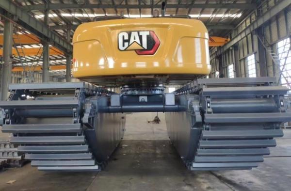 Q355B Floating Pontoon Undercarriage For 6-50T Amphibious Excavator