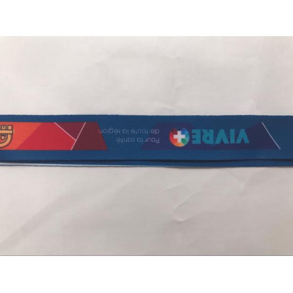 Nice School Id Personalized Logo Eco Friendly Lanyards Heat Transfer Printing