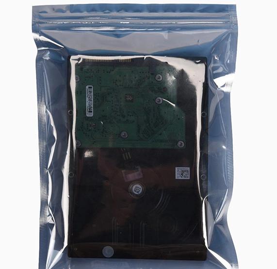 8x10 Inch Static Proof Bags / Transparent Anti Static Bags For Electronic Packing