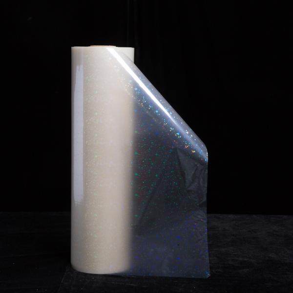 Factory Direct Sales BOPP Transparent Thermal Holographic Film with EVA Glue Strong Adhesion for Box Packaging