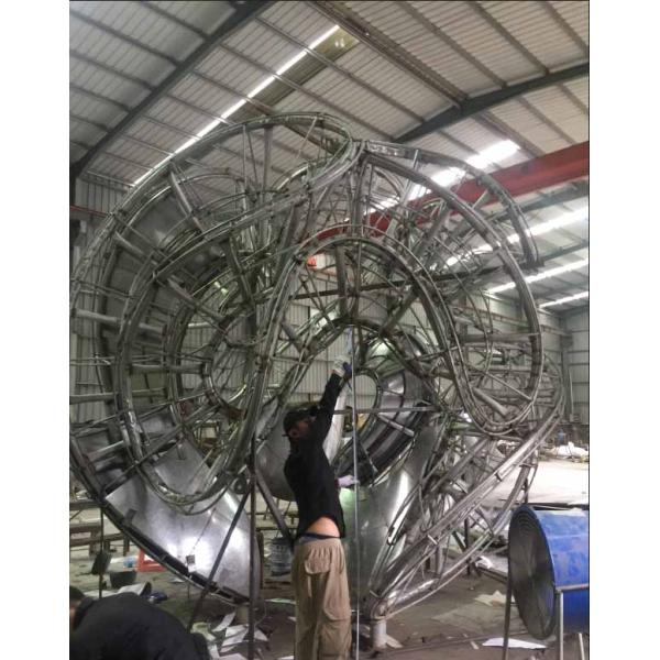 Белый печь залакированный куя сад SS орнаментирует статуи