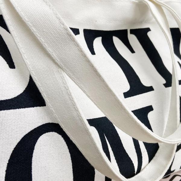 Large Capacity Oversized Canvas Cotton Shopping Tote Bag for Beach Picnic Custom Logo