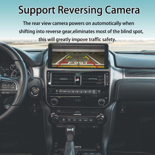 Viknav Linux System For Lexus GX 2009-2023 Wireless Apple CarPlay Android Auto Only Support Original Car OEM Screen