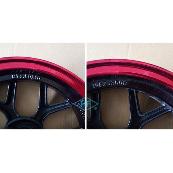 Custom Rear 10 Inch Motorcycle Wheel , Rims Scooter Motorcycle Front Wheel 