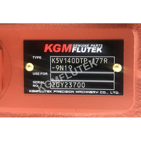 Excavator Hydraulic Axial Piston Pump K5V140DTP-9N19 For SY220